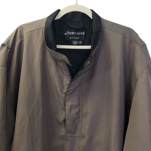 Footjoy Dryjoys Short Sleeve Pullover Windbreaker Jacket Size XXL - Picture 4 of 8